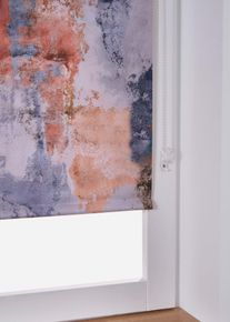 Verdunkelungsrollo mit Druck in grau, 150x100 cm, bonprix