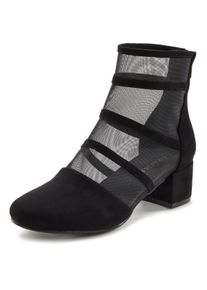 Lascana Witt Damen Stiefelette, schwarz, Gr&ouml;&szlig;e 36, 100% Textil