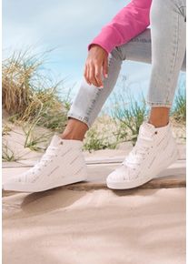 ELBSAND Witt Damen Stiefelette, wei&szlig;, Gr&ouml;&szlig;e 42, 100% Textil