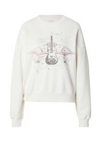 Hollister Sweatshirt 'IZZY LANE' Damen Gr&ouml;&szlig;e L taupe / hellrot / wei&szlig;