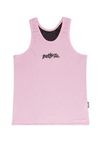 Bucketz, Hommes T-Shirt fonctionnel, rose / noir