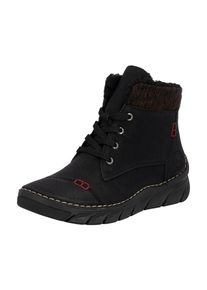 Rieker Schn&uuml;rstiefelette Damen, schwarz, Gr&ouml;&szlig;e 36