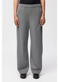 Drykorn CONSIDER Schlupfhose mit Barrel-Leg in Jersey Woll-Mix in grau, Größe 26x34