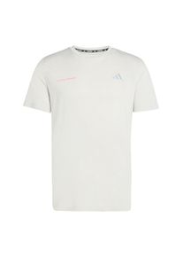 adidas Performance, Hommes T-Shirt fonctionnel 'Own The Run', gris / gris clair / rose