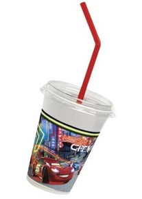 Procos 12 Cars Neon City Becher 300ml