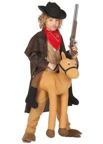 Costume de Cowboy Bronco Piggyback