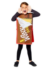 Amscan Déguisement barre chocolatée Wonka enfant