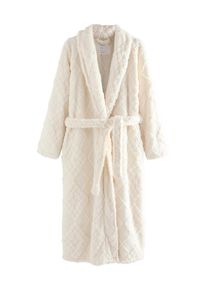 next, Femmes Peignoir long, cr&egrave;me