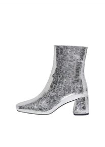 Only Stiefelette 'ONLBRIELLE-1' Damen, silber, Gr&ouml;&szlig;e 39