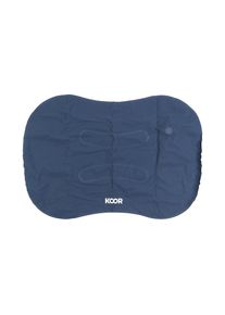 KOOR , Reisekissen »Reisekissen Sonno Blau« , blau , Sanfte Oberfläche für ein angenehmes Gefühl
