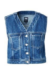 Dr. Denim Weste 'Tina' Damen Gr&ouml;&szlig;e L blue denim