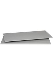 Mid.you Einlegebodenset , Grau , Holzwerkstoff , 87x1x50 cm , BQ - B&uuml;ndnis f&uuml;r Qualit&auml;t, Made in Germany, DIN EN ISO 9001 , Schlafzimmer, Kleiderschr&auml;nke, Schrankzubeh&ouml;r, Einlegeb&ouml;den