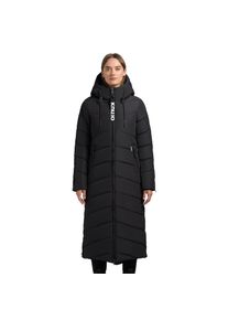 Khujo, Unisex, Khujo Steppmantel »STAMA«, schwarz, L (40), Langer Steppmantel von Khujo