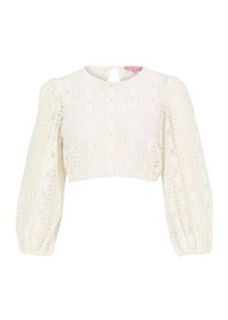 Krüger Dirndl Krüger Madl, Femmes Blouse folklorique, écru