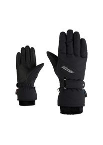 Ziener, Unisex, Skihandschuhe &raquo;KENDRI-Z AS PR glove&laquo;, schwarz, 8, atmungsaktive, wasser- und winddichte AQUASHIELD Membran