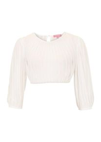 Kr&uuml;ger Dirndl Kr&uuml;ger Madl, Femmes Blouse folklorique 'Lauryna', blanc cass&eacute;