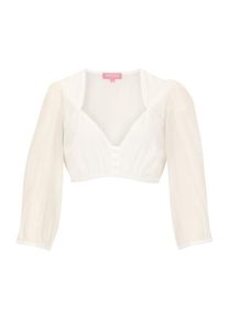 Krüger Dirndl Krüger Madl, Femmes Blouse folklorique, écru