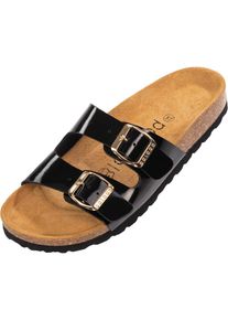 Palado Pantolette 'Milos' Damen, schwarz, Größe 41