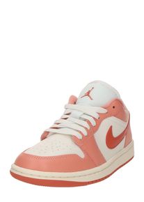 Jordan, Femmes Baskets basses 'Air Jordan 1', cr&egrave;me / homard / saumon