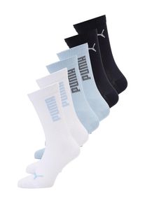 Puma Sportsocken Herren, hellblau / schwarz / weiß, Größe 39/42