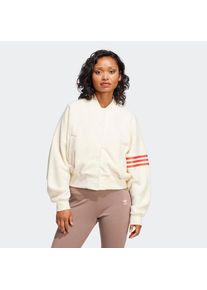 adidas originals , Bomberjacke »NC BOMBER JKT« , weiss , Eine moderne, locker geschnittene Jacke für Lagenlooks.