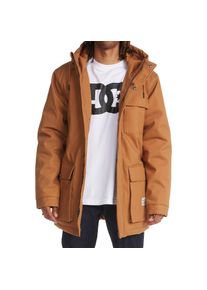 DC Shoes , Damen , Parka &raquo;Canondale&laquo; mit Kapuze , orange , Stoff: Reines Baumwoll-Leinwandgewebe [352...