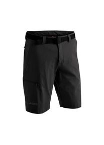 Maier Sports , Damen , Funktionsshorts »Huang« Herren Shorts, kurze Outdoor-Hose, Bermudas mit 4 Taschen, Regular Fit , schwarz , Ein zuverlässiger...