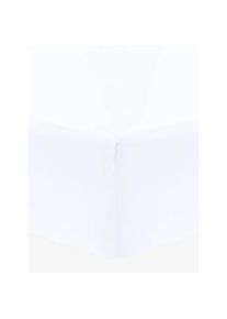 Christian Fischbacher Drap housse Satin blanc
