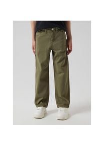 name it, Herren, Cargohose &raquo;NKMRYAN STRAIGHT TWILL PANT 1880-AX NOOS&laquo;, deep lichen gr&uuml;n, 140, N-Gr, Moderne Hose von name it f&uuml;r Jungen