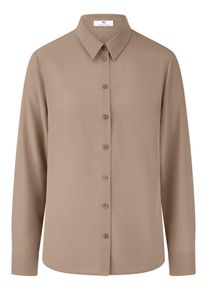 Peter Hahn - Bluse aus 100% Seide, beige, Gr. 52, Seide