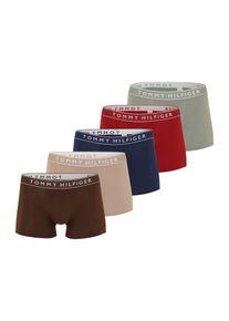 Tommy Hilfiger Underwear, Hommes Boxers, beige / bleu marine / marron / gris / rouge rubis