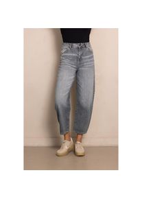 Zhrill, Unisex, 3/4-Hose &raquo;ZHIZA&laquo; mit Leo-Print, grau used, 33, N-Gr, Unisex Jeans von Zhrill