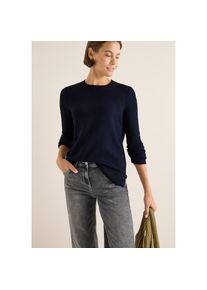 Cecil , Rundhalspullover mit Rippbündchen , Pullover von Cecil