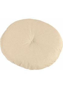 Max Winzer , Chillkissen »Bodo« in 2 Grössen , beige , Bequemes Bodenkissen mit einem niedlichen Knopfdetail