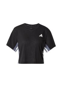 adidas Performance Sportshirt 'Essential' Damen, opal / schwarz / weiß, Größe L