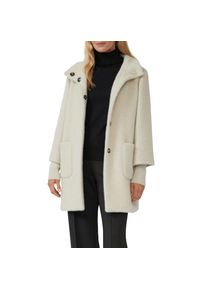 s.Oliver BLACK LABEL, Unisex, s.Oliver BLACK LABEL Wintermantel mit Stehkragen, beige, 44, Unisex-Mantel von s.Oliver BLACK LABEL