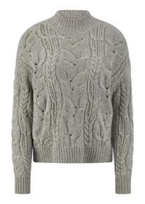 include - Pullover mit Kaschmir, grau, Gr. 48, Schurwolle