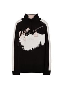 We Norwegians - Afterski Sweater - Merinopullover Gr S schwarz