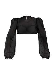 Marjo, Femmes Blouse folklorique 'Kinding', noir