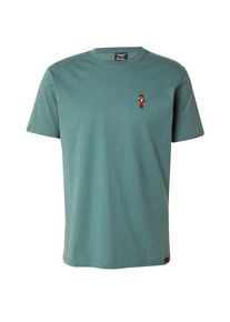 Iriedaily T-Shirt 'Nutcrax' Herren, smaragd / hellgr&uuml;n / rot / wei&szlig;, Gr&ouml;&szlig;e L