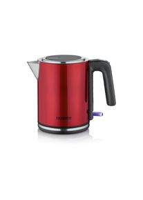 Severin, Wasserkocher &raquo;WK 3427 1 l&laquo; 1 l 2400 W, rot, schwarz, Einheitsgr&ouml;&szlig;e, Wasserkocher