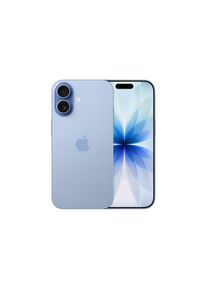 Apple, Smartphone &raquo;iPhone 17&laquo; Blau Induktionsladung, blau, Dynamic Island mit Hinweisen und Live-Aktivit&auml;ten, USB-C Daten- und Ladeanschluss, 5G 