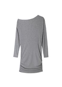 Bershka Kleid Damen, grau, Größe