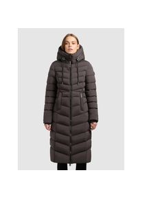 Khujo, Unisex, Khujo Steppmantel &raquo;INGRAM5&laquo;, graphite grau, L (40), Wadenlanger Steppmantel INGRAM5 von Khujo