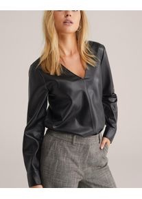 WE Fashion Bluse Damen Gr&ouml;&szlig;e XXXL schwarz