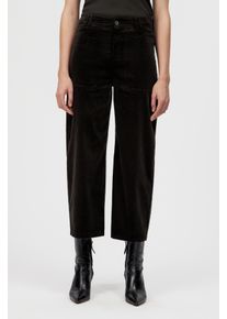 Drykorn DERIVE Mid-Waist Jeans in Cord in braun, Größe 26x34