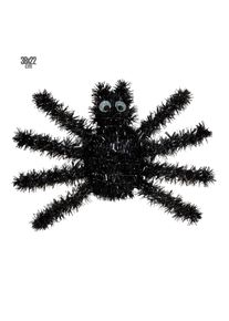 Widmann Schwarze Lametta-Spinne Gundula 36x22cm