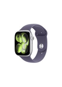 Apple, Smartwatch &raquo;Watch Series 11&laquo; ( ) Watch OS, silberfarben, &laquo;Digital-Crown&raquo; mit haptischem Feedback, Seitentaste, Doppeltipp Geste, Siri
