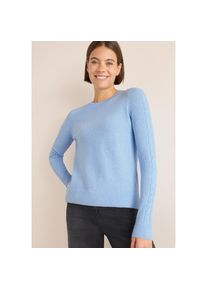 Cecil , Rundhalspullover mit Rippbündchen , Pullover von Cecil