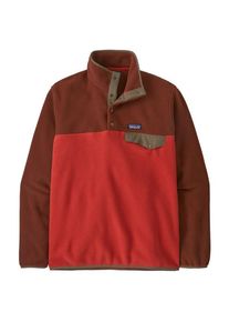 Patagonia - Lightweight Synch Snap-T P/O - Fleecepullover Gr S rot